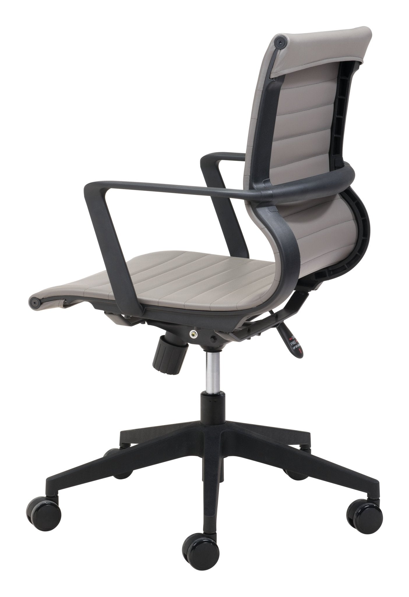 Stacy Office Chair Gray - Cozy Roots Decor