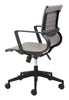 Stacy Office Chair Gray - Cozy Roots Decor