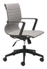 Stacy Office Chair Gray - Cozy Roots Decor