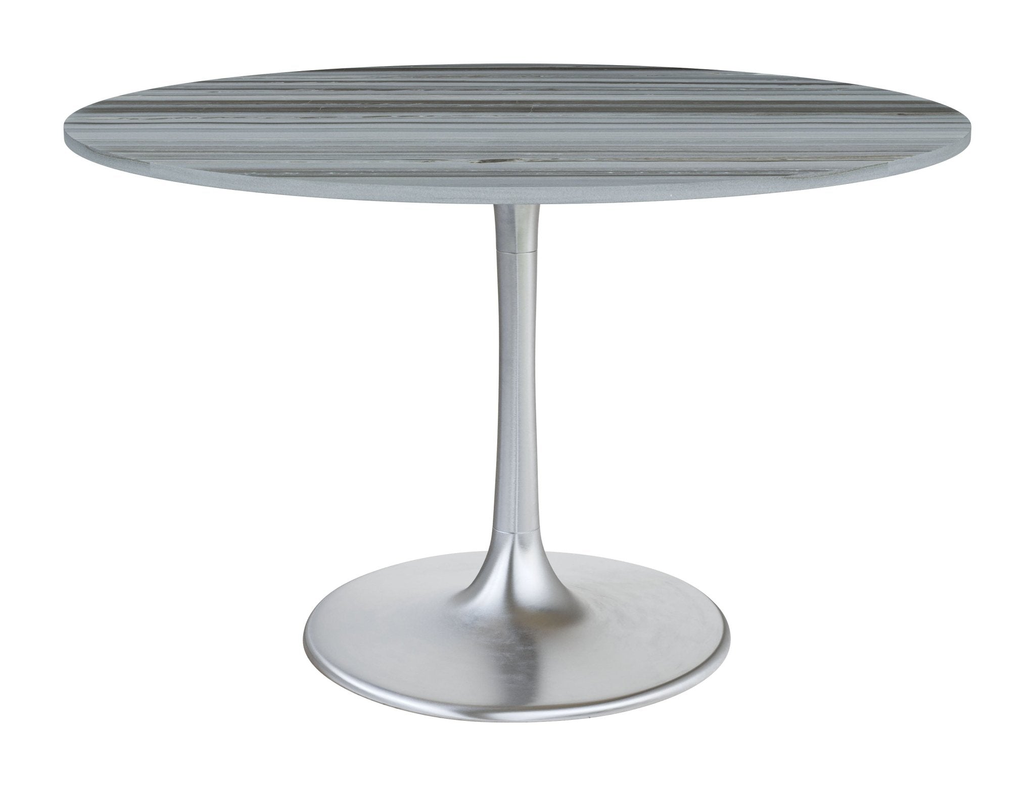 Star City Dining Table Gray & Silver - Cozy Roots Decor