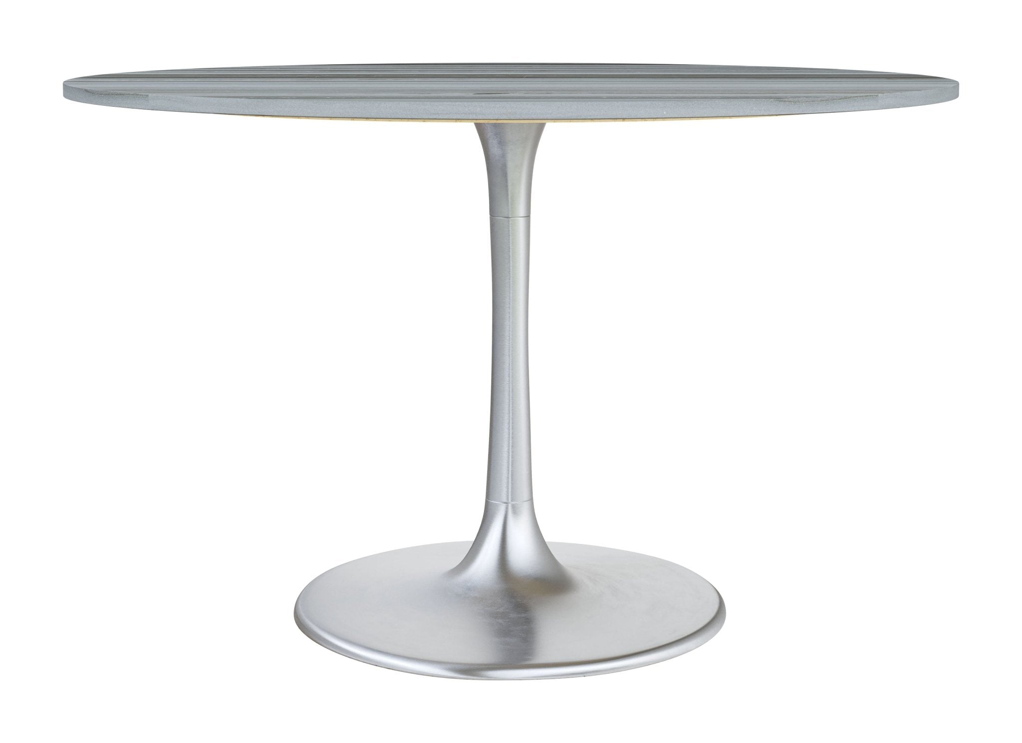 Star City Dining Table Gray & Silver - Cozy Roots Decor