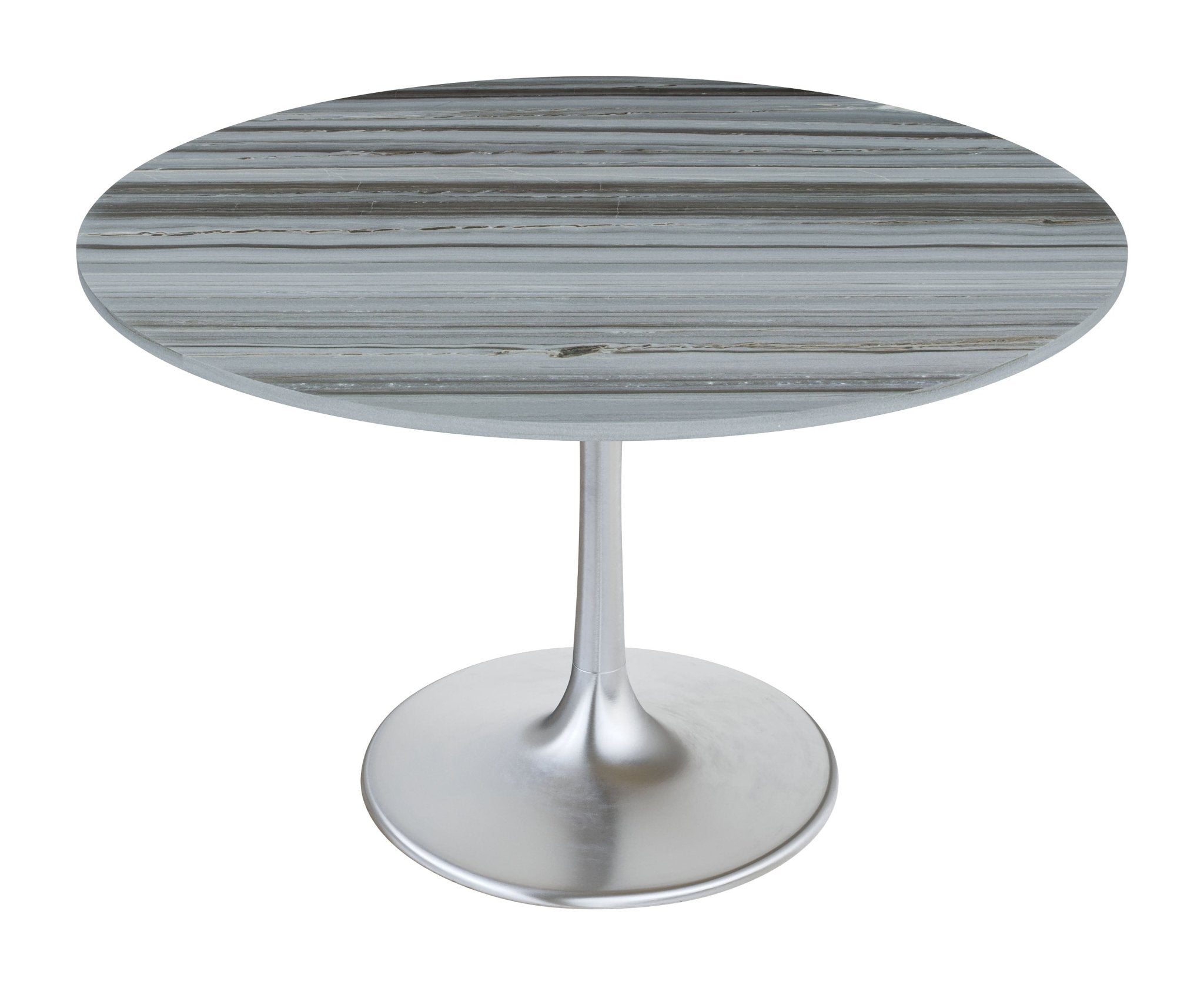 Star City Dining Table Gray & Silver - Cozy Roots Decor