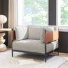 Stirbe Armchair Gray - Cozy Roots Decor