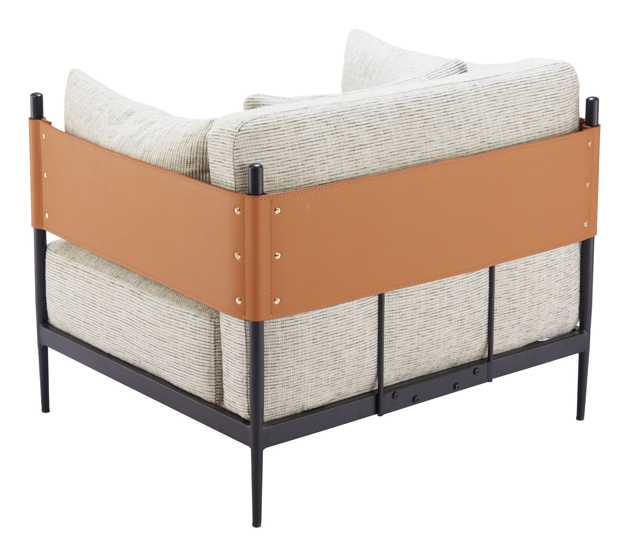 Stirbe Armchair Gray - Cozy Roots Decor