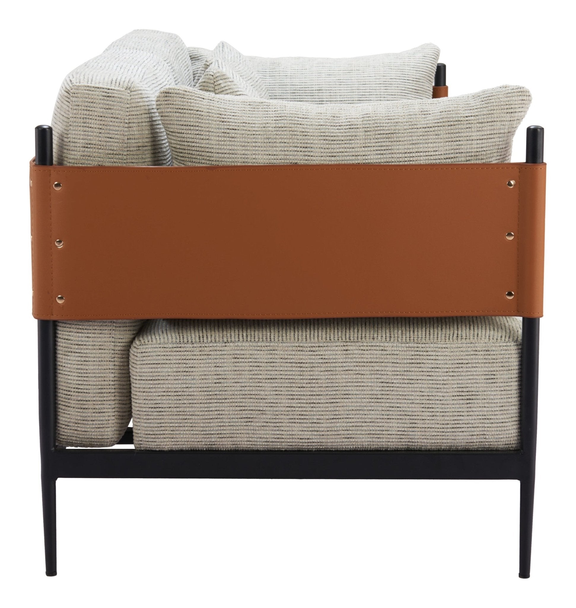Stirbe Loveseat Gray - Cozy Roots Decor