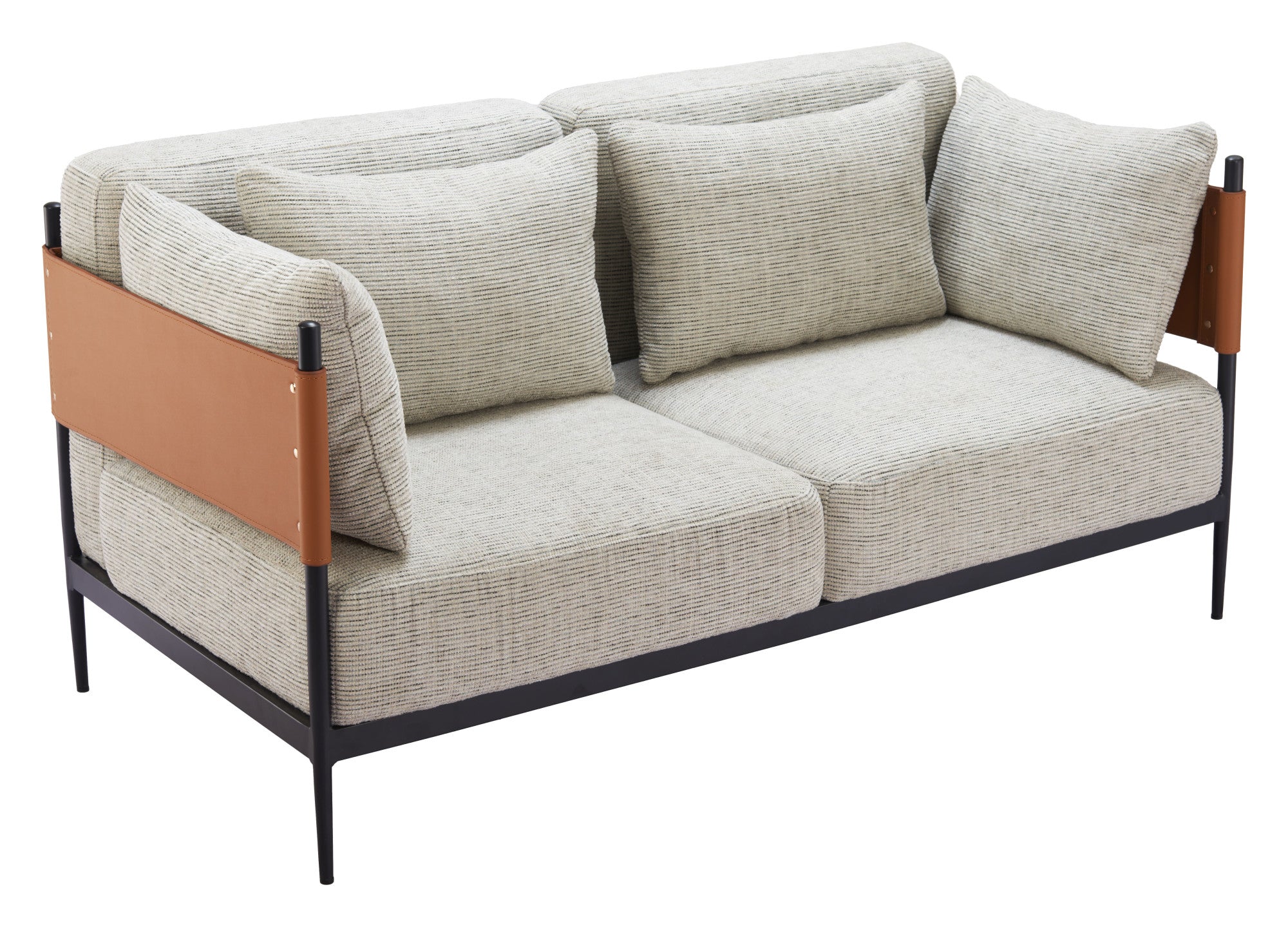 Stirbe Loveseat Gray - Cozy Roots Decor