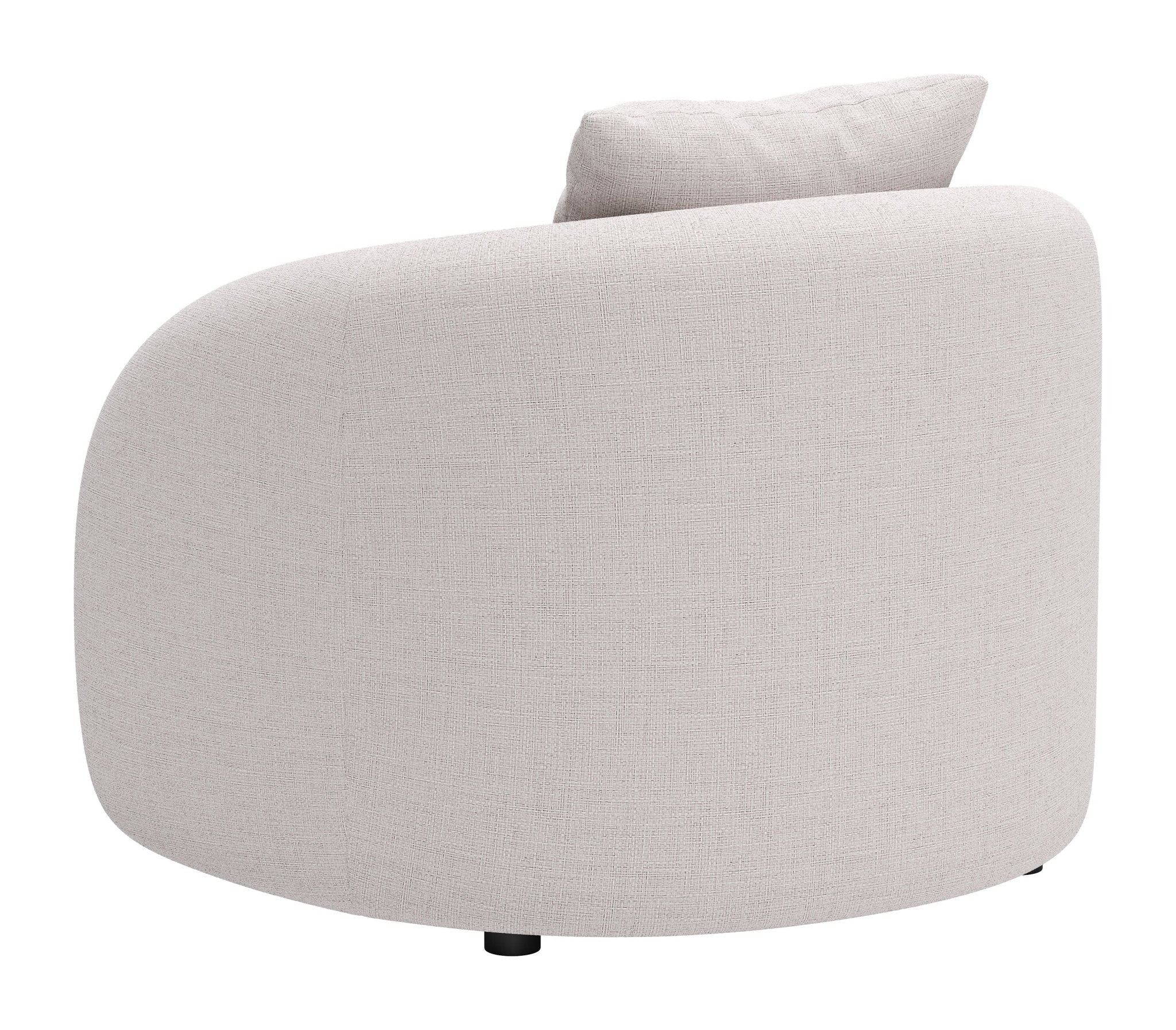 Sunny Isles Accent Chair Beige - Cozy Roots Decor