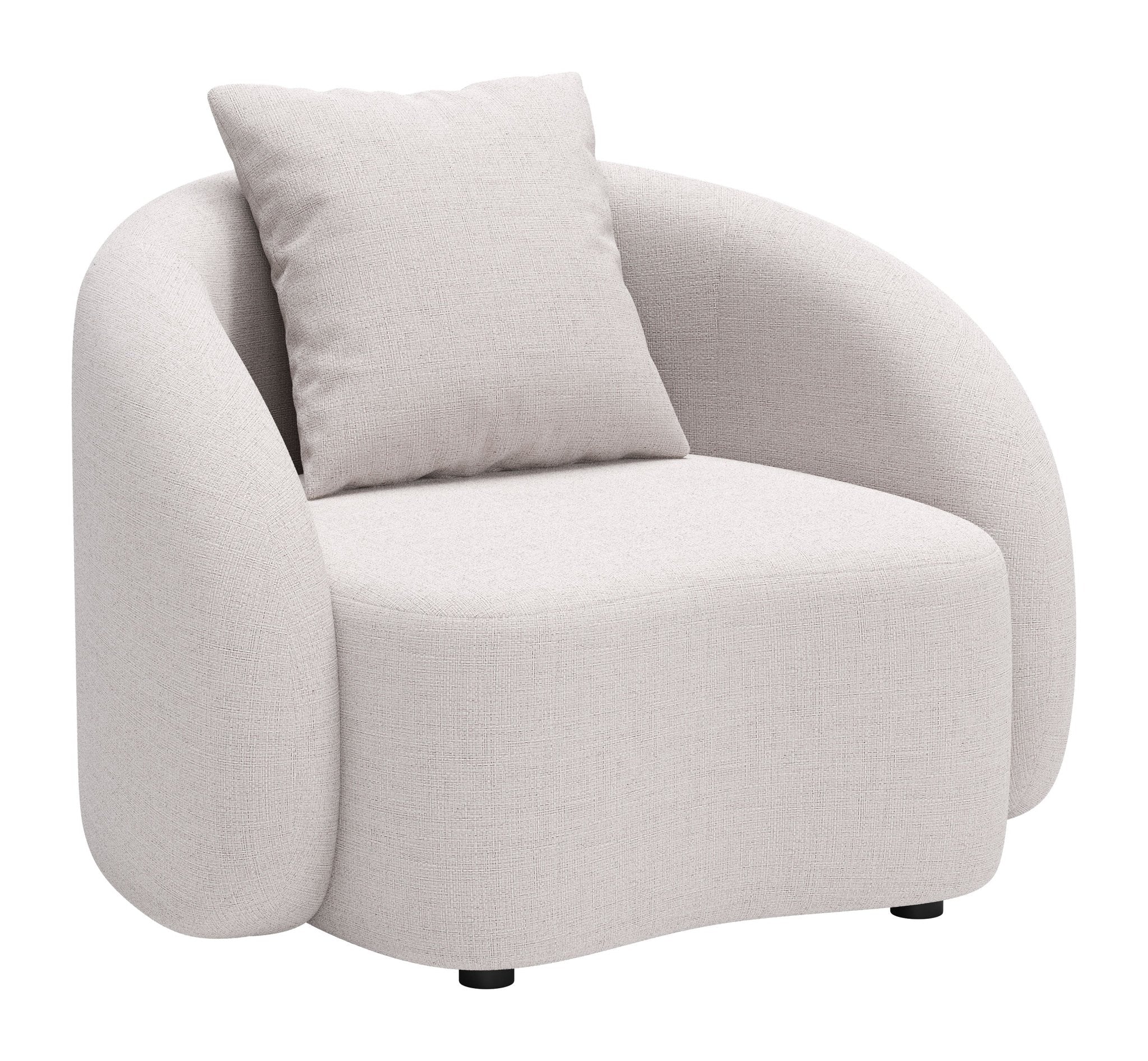 Sunny Isles Accent Chair Beige - Cozy Roots Decor