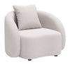 Sunny Isles Accent Chair Beige - Cozy Roots Decor