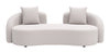 Sunny Isles Loveseat Beige - Cozy Roots Decor