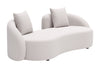 Sunny Isles Loveseat Beige - Cozy Roots Decor