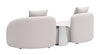 Sunny Isles Side Table White - Cozy Roots Decor