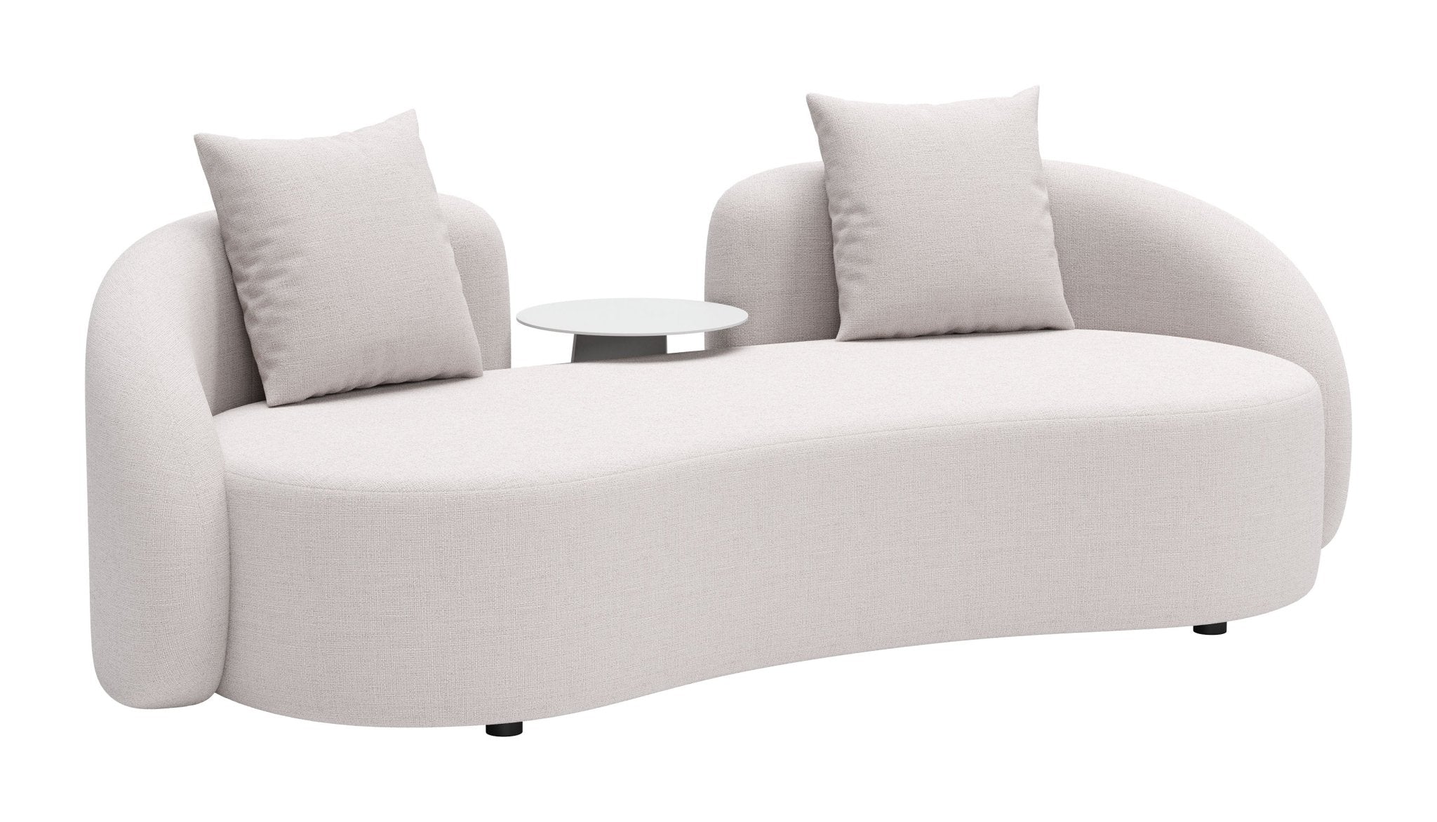 Sunny Isles Side Table White - Cozy Roots Decor