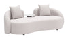 Sunny Isles Side Table White - Cozy Roots Decor