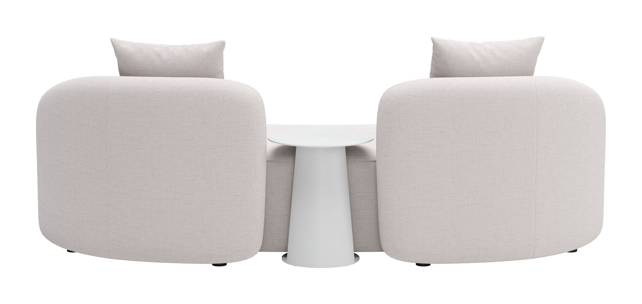 Sunny Isles Side Table White - Cozy Roots Decor