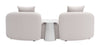 Sunny Isles Side Table White - Cozy Roots Decor