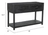 Surat Console Table Black - Cozy Roots Decor