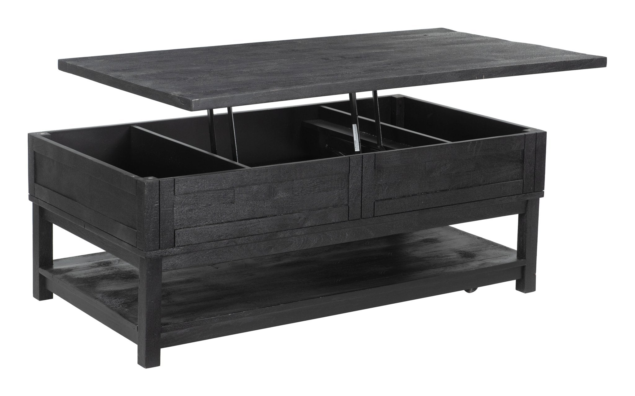 Surat Lift Top Coffee Table Black - Cozy Roots Decor