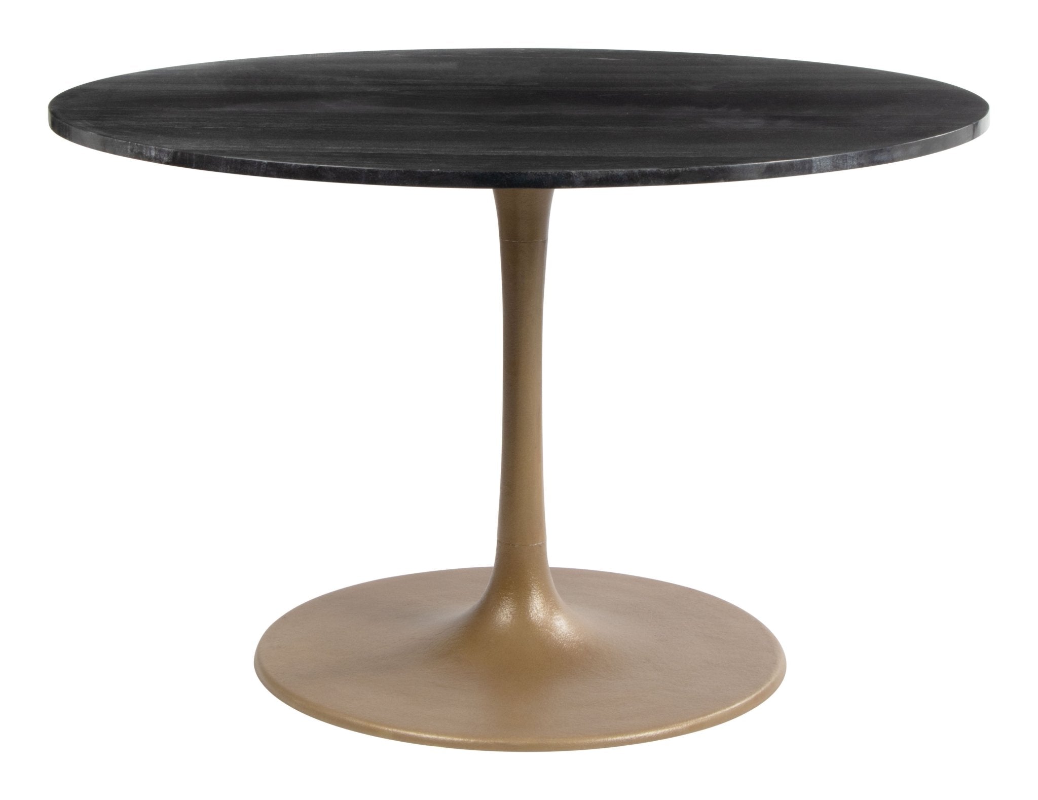 Taj Dining Table Black & Gold - Cozy Roots Decor