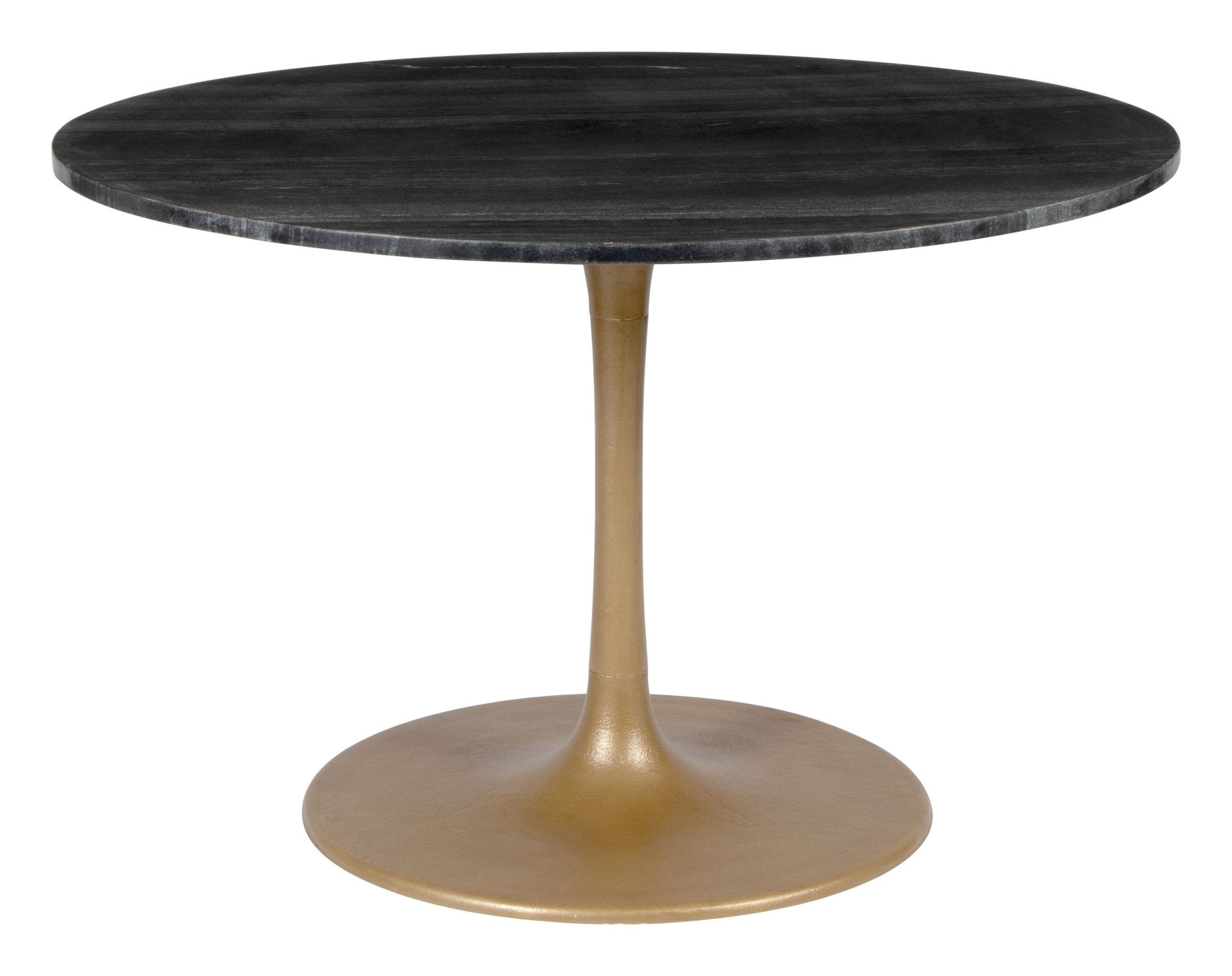 Taj Dining Table Black & Gold - Cozy Roots Decor