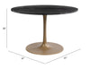 Taj Dining Table Black & Gold - Cozy Roots Decor