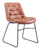Tammy Dining Chair (Set of 2) Vintage Brown - Cozy Roots Decor