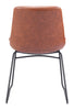 Tammy Dining Chair (Set of 2) Vintage Brown - Cozy Roots Decor