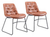 Tammy Dining Chair (Set of 2) Vintage Brown - Cozy Roots Decor