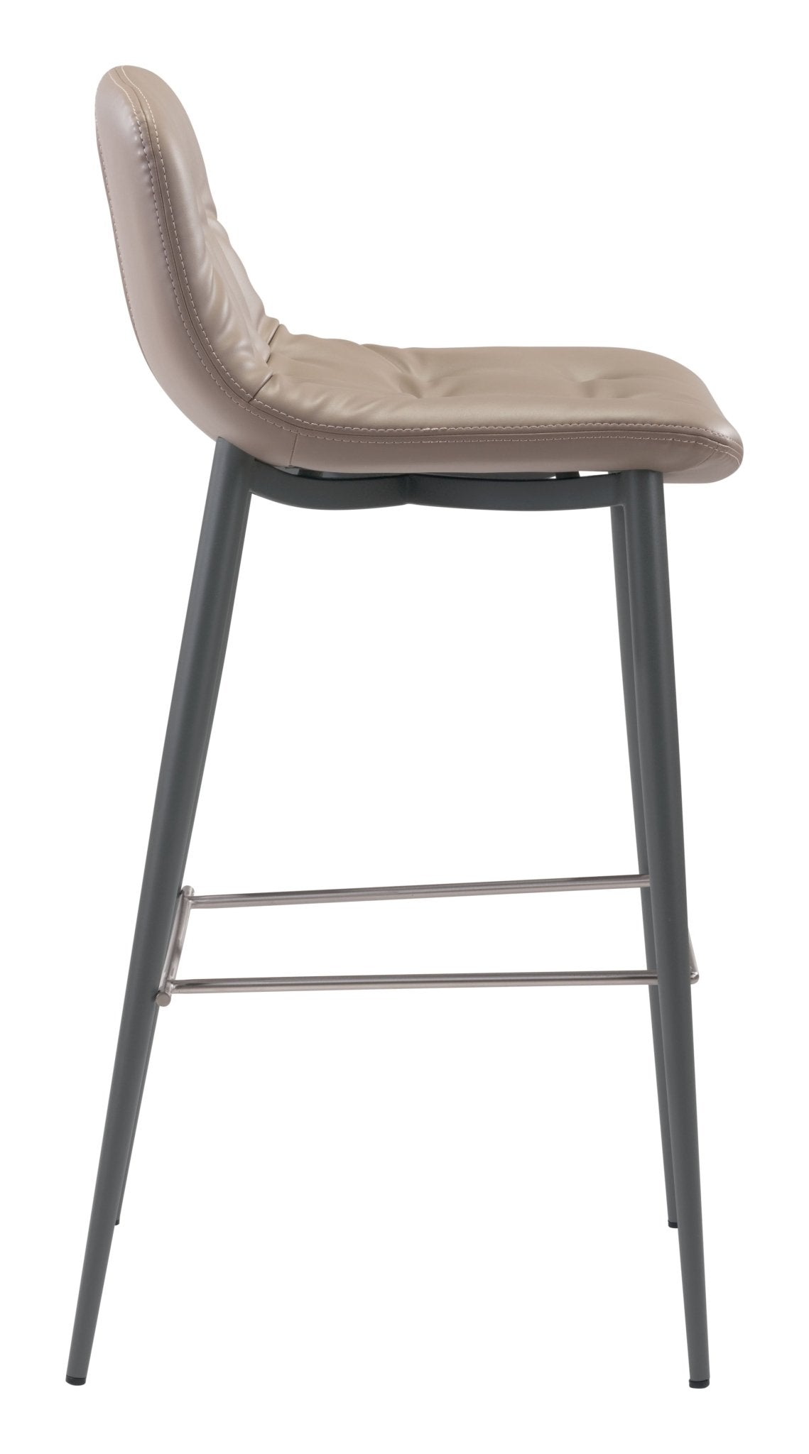 Tangiers Barstool (Set of 2) Taupe - Cozy Roots Decor