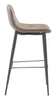 Tangiers Barstool (Set of 2) Taupe - Cozy Roots Decor