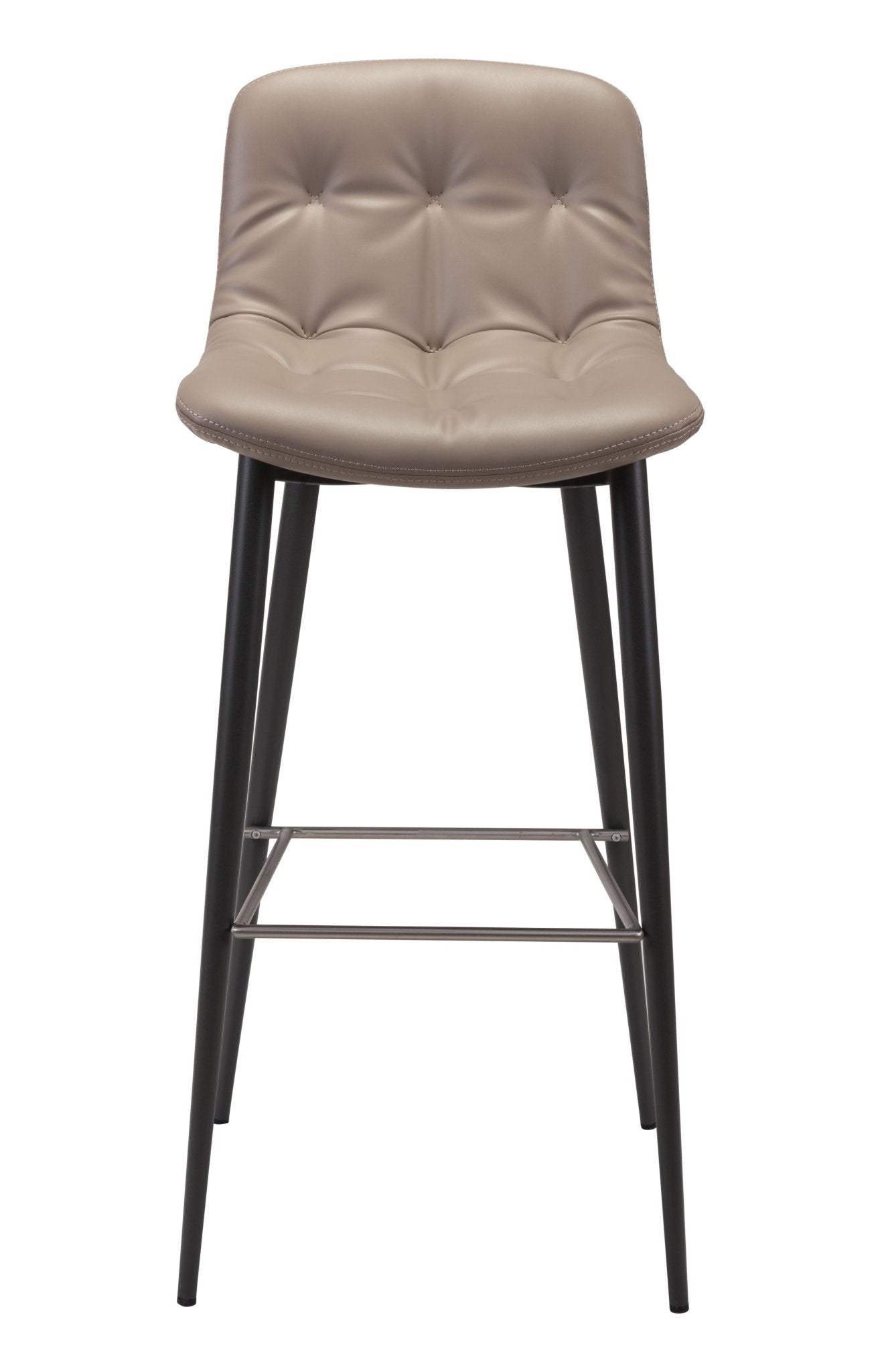 Tangiers Barstool (Set of 2) Taupe - Cozy Roots Decor