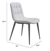 Tangiers Dining Chair (Set of 2) White - Cozy Roots Decor