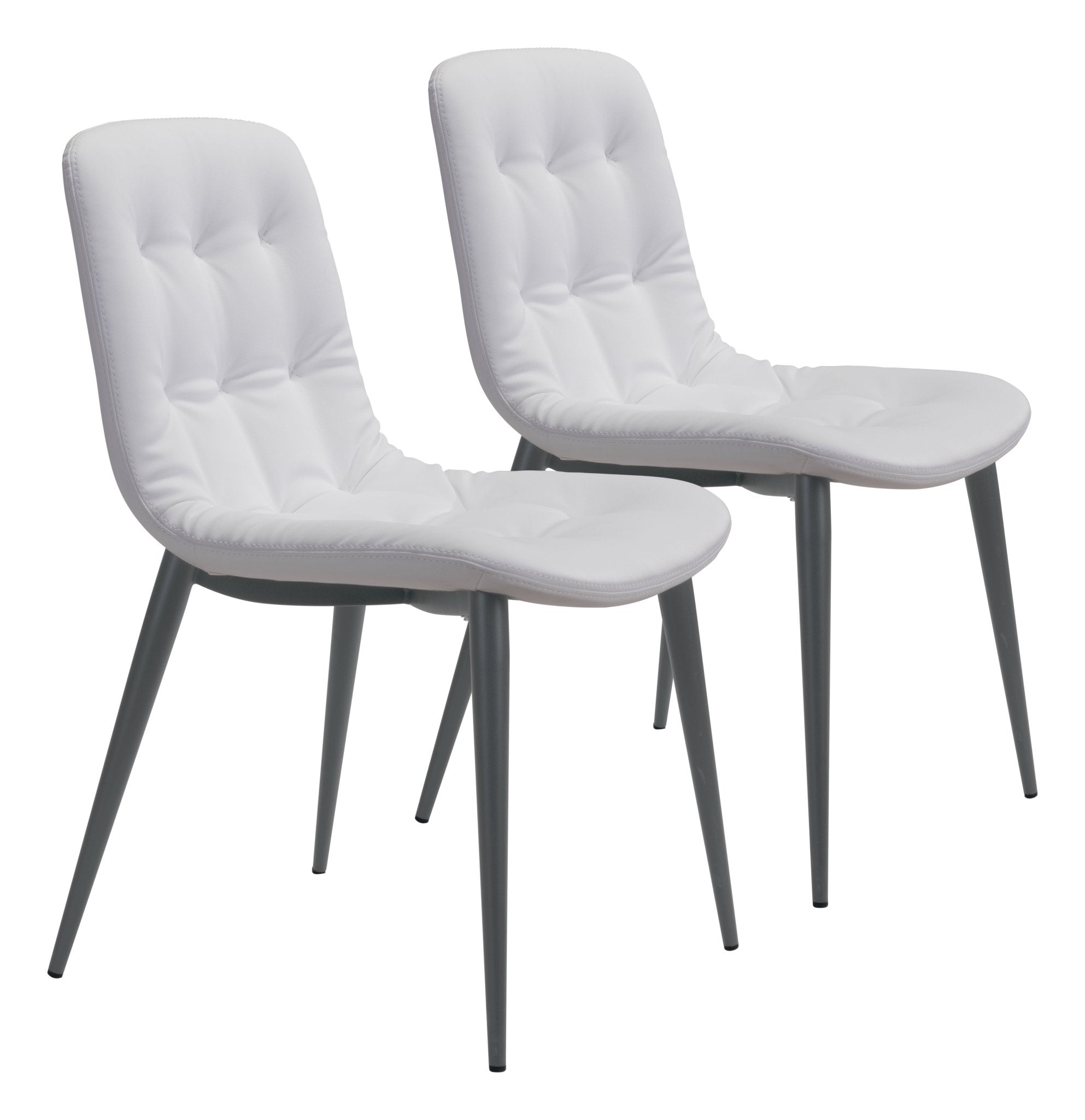 Tangiers Dining Chair (Set of 2) White - Cozy Roots Decor
