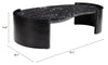Tartini Coffee Table Black - Cozy Roots Decor
