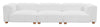 Tayte Sofa White - Cozy Roots Decor