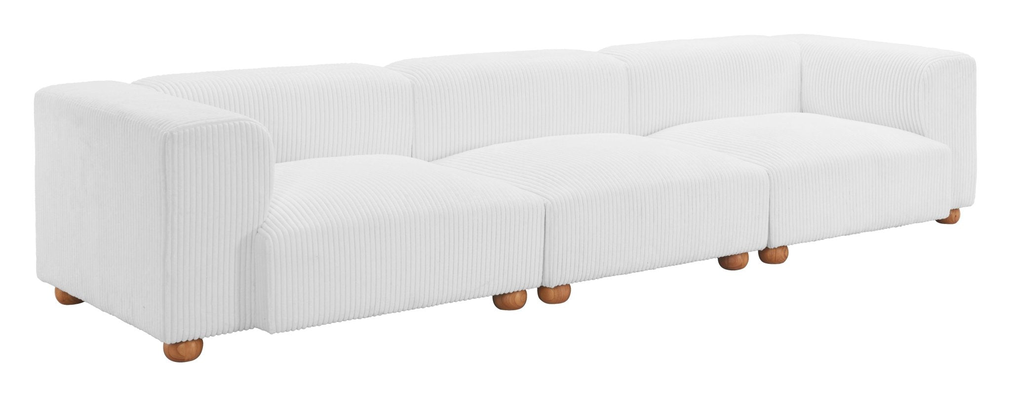 Tayte Sofa White - Cozy Roots Decor