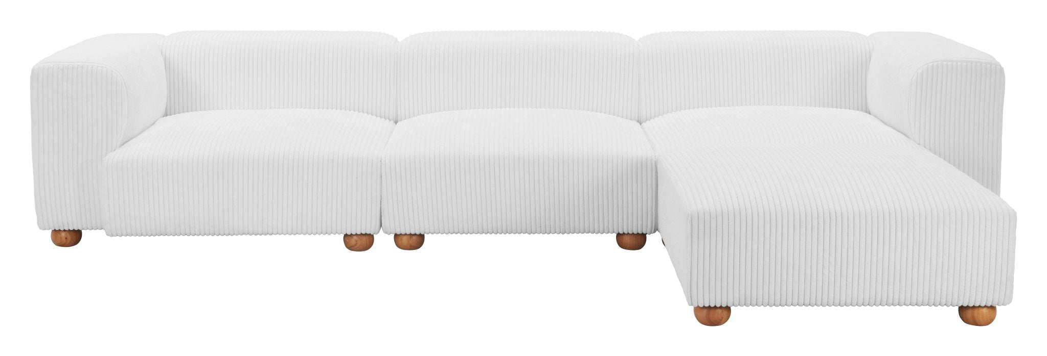 Tayte Sofa White - Cozy Roots Decor