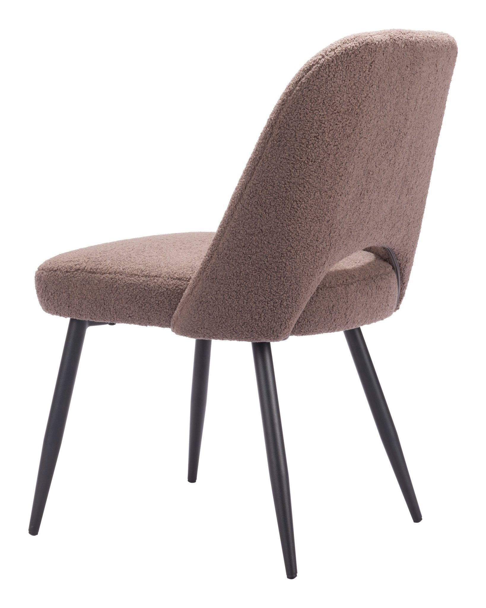 Teddy Dining Chair (Set of 2) Brown - Cozy Roots Decor