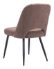 Teddy Dining Chair (Set of 2) Brown - Cozy Roots Decor