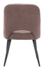 Teddy Dining Chair (Set of 2) Brown - Cozy Roots Decor