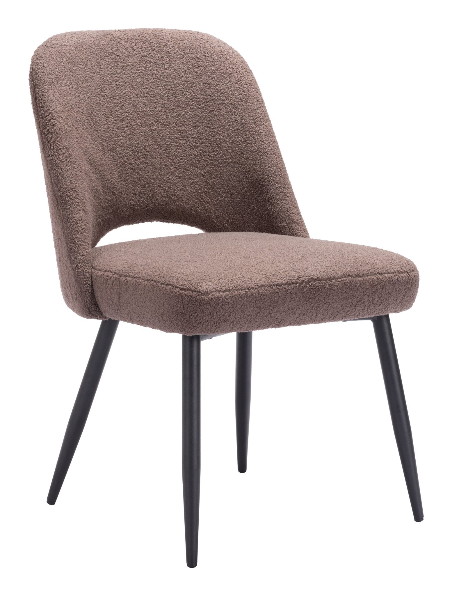 Teddy Dining Chair (Set of 2) Brown - Cozy Roots Decor