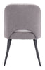 Teddy Dining Chair (Set of 2) Gray - Cozy Roots Decor