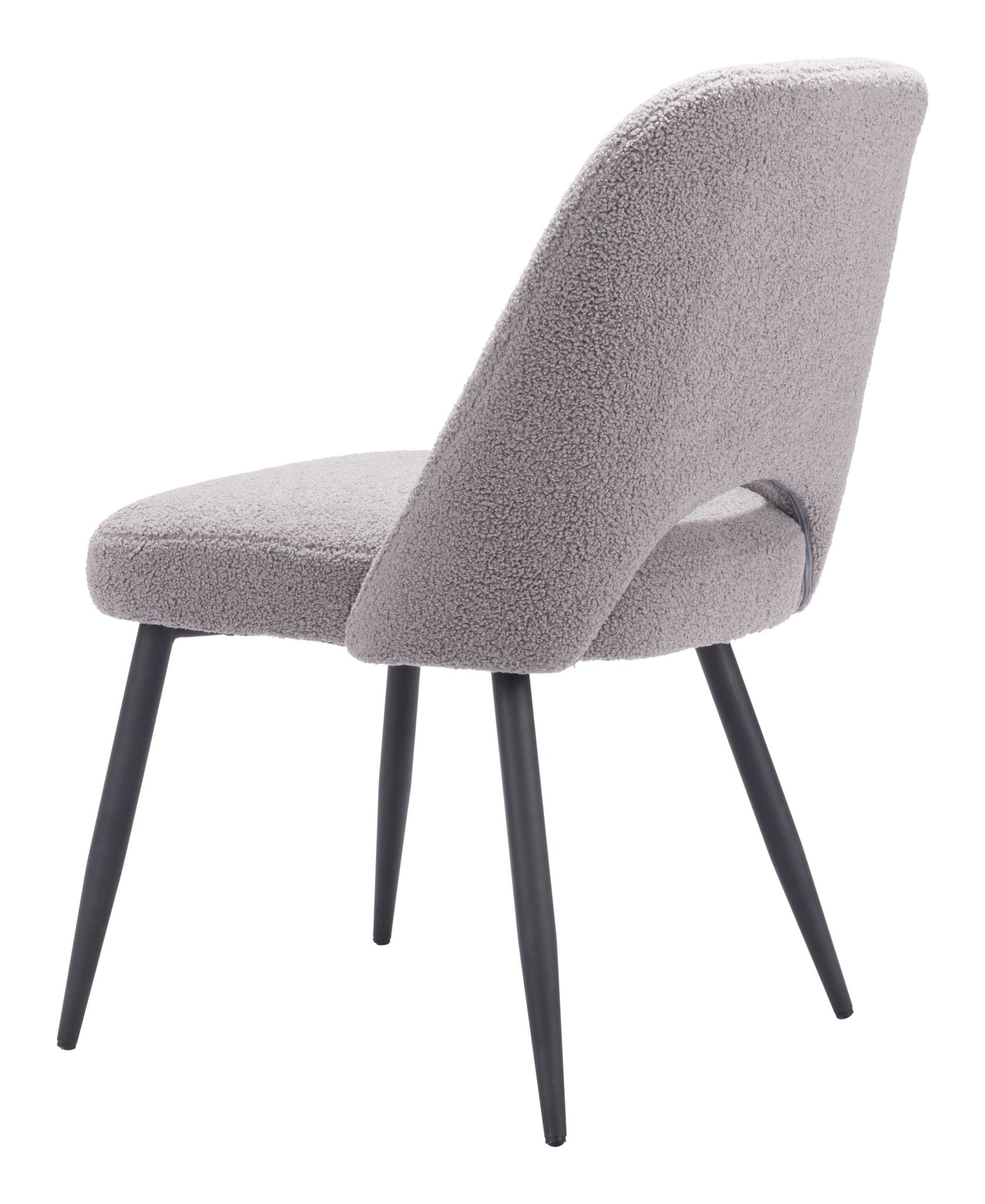 Teddy Dining Chair (Set of 2) Gray - Cozy Roots Decor