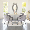 Teddy Dining Chair (Set of 2) Gray - Cozy Roots Decor