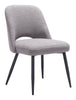 Teddy Dining Chair (Set of 2) Gray - Cozy Roots Decor