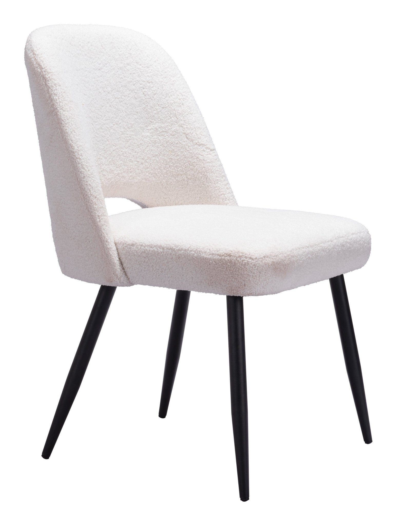 Teddy Dining Chair (Set of 2) Ivory - Cozy Roots Decor