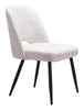 Teddy Dining Chair (Set of 2) Ivory - Cozy Roots Decor