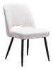 Teddy Dining Chair (Set of 2) Ivory - Cozy Roots Decor