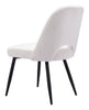 Teddy Dining Chair (Set of 2) Ivory - Cozy Roots Decor