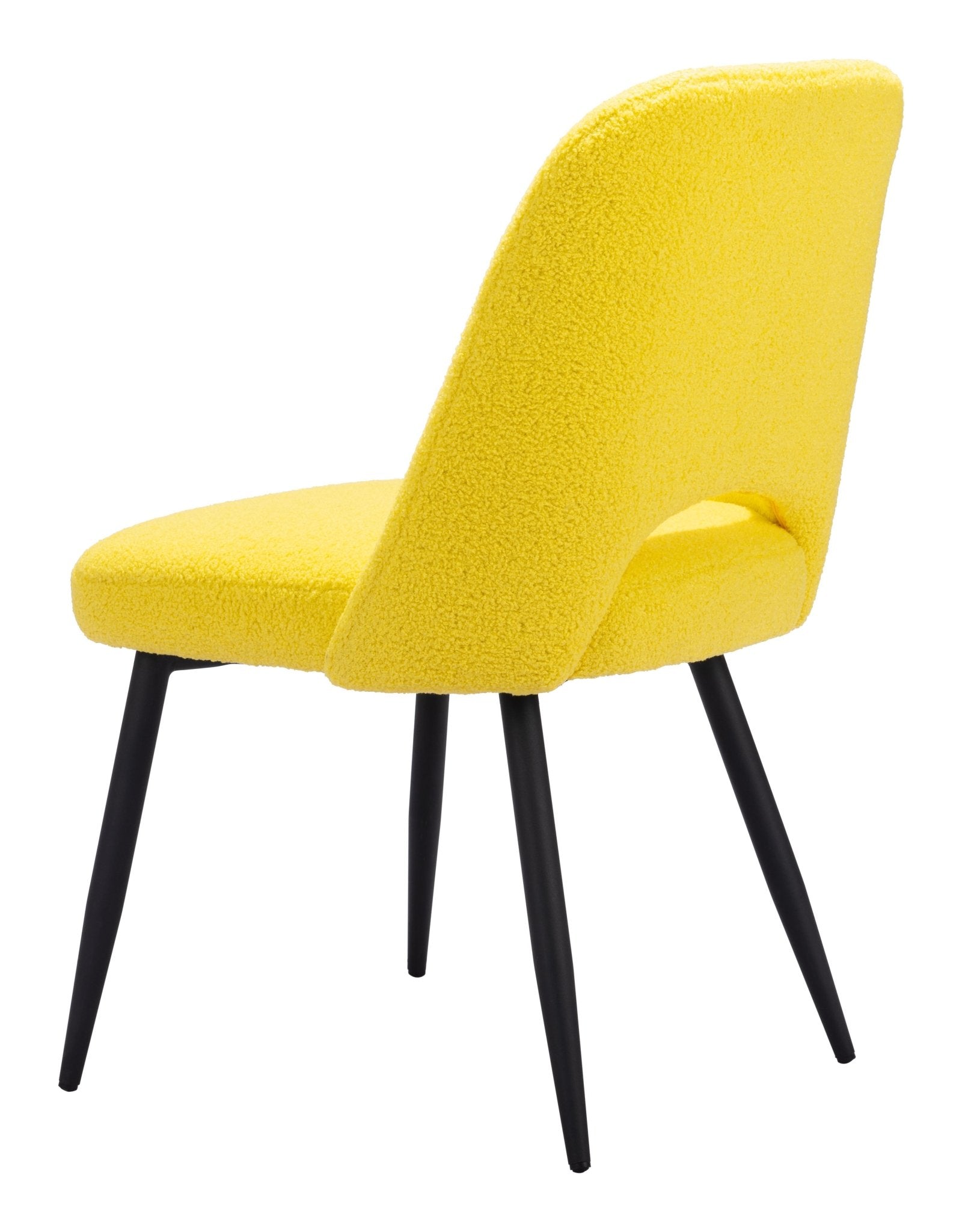 Teddy Dining Chair (Set of 2) Yellow - Cozy Roots Decor